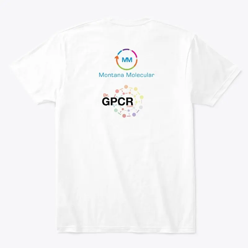 Dr. GPCR & Montana Molecular T-Shirt 2.0